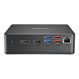 Shuttle XPC nano - Barebone - mini PC - 1 x Core i5 1235U - 1.3 GHz - RAM 0 Go - UHD Graphics 620 - Gigabit ... (NC40U5)_12